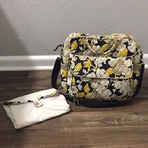 Vera Bradley convertible diaper bag